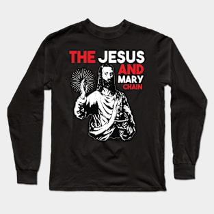 The Jesus & Mary Chain - Tribute Artwork - Black Long Sleeve T-Shirt